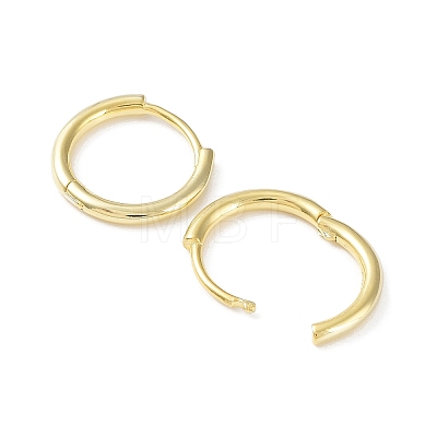 925 Sterling Silver Huggie Hoop Earrings X-EJEW-K258-19C-G-1