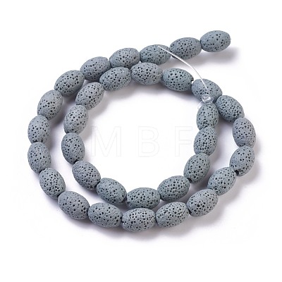 Natural Lava Rock Beads Strands G-F643-A04-1