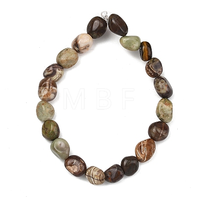 Natural Flower Agate Beads Strands GG-C286-A31-1