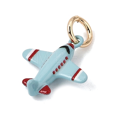Printed Brass Pendants KK-CBAB1CA-14G-1