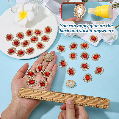 30Pcs Zinc Alloy Cabochons FIND-FG0005-56B-1