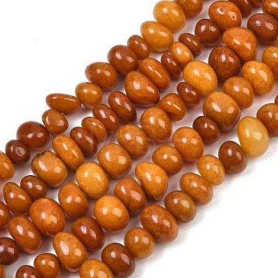 Dyed Natural White Jade Beads Strands GG-CBACF26-A03-03-1
