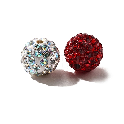 Pave Disco Ball Beads RB-XCP0001-08-1