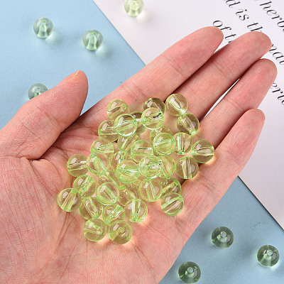 Transparent Acrylic Beads MACR-S370-A10mm-728-1