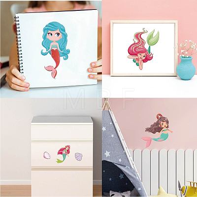 48 Sheets 8 Styles Paper Make a Face Stickers DIY-WH0467-005-1