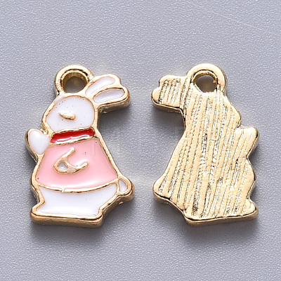 Alloy Enamel Charms ENAM-S121-119B-1