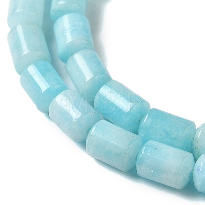 Natural White Jade Beads Strands G-C084-A10-17-1