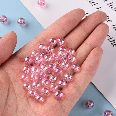 Transparent Acrylic Beads MACR-S370-B8mm-704-1