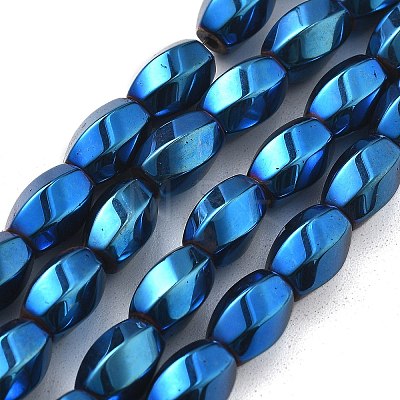 Electroplated Synthetic Non-magnetic Hematite Beads Strands G-P545-G02-02E-1