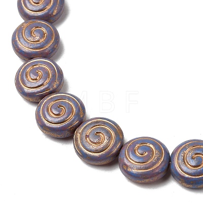 Painted Glass Beads Strands GLAA-Z021-04-1