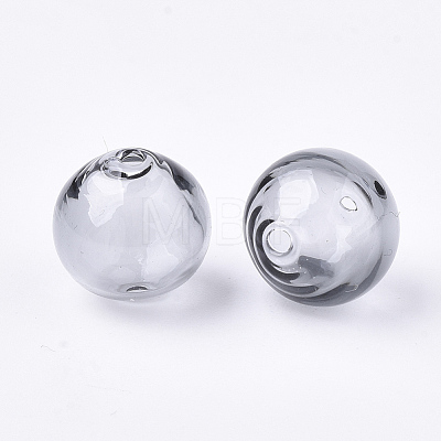 Handmade Blown Glass Beads X-BLOW-T001-32B-06-1