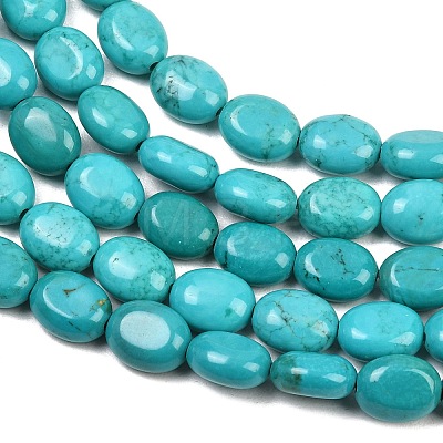 Natural Magnesite Beads Strands G-Z143-E01-01C-1
