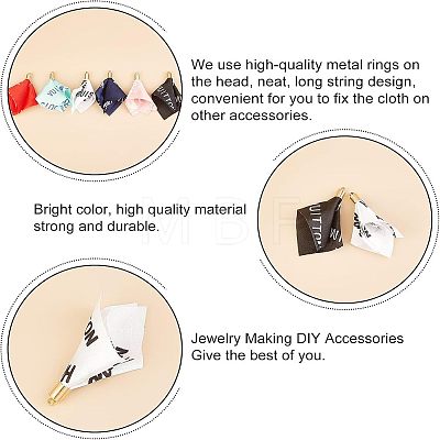 SUPERFINDINGS DIY 24 Pairs Faddish Dangle Earring Making Kits DIY-FH0002-15G-1