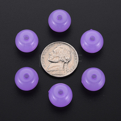 Imitation Jelly Acrylic Beads MACR-S373-14-EA04-1