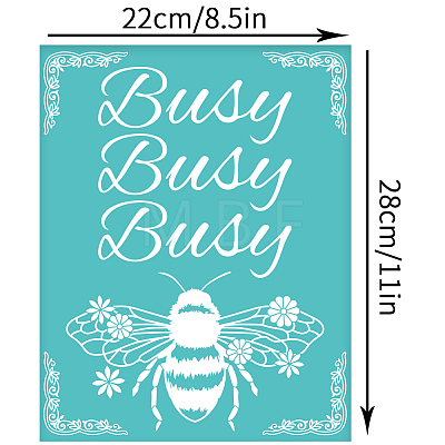 Self-Adhesive Silk Screen Printing Stencil DIY-WH0338-288-1