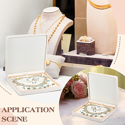 PU Leather Jewelry Set Storage Boxes CON-WH0107-139-1
