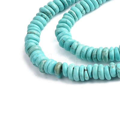 Natural Howlite Beads Strands G-H087-A01-01-1