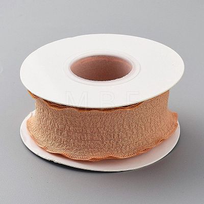10 Yards Polyester Ruffled Ribbons X1-OCOR-TAC0034-06F-1