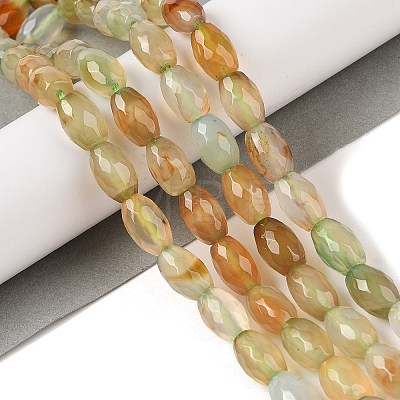 Natural Agate Beads Strands G-Q194-B01-01B-1