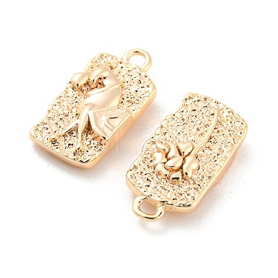 Brass Charms KK-E090-42G-1