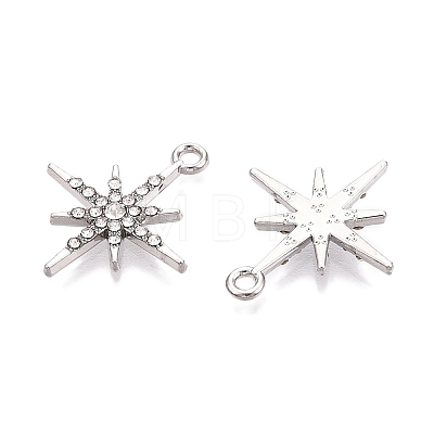 Rack Plating Alloy Pendants FIND-N005-33P-1