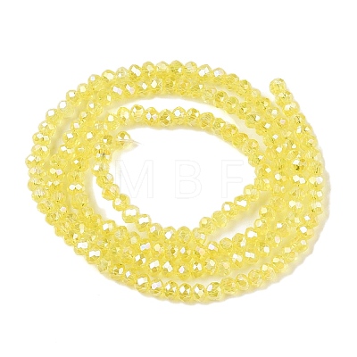 Electroplate Glass Beads Strands EGLA-A044-T1mm-B29-1