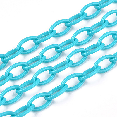 Opaque Acrylic Cable Chains SACR-N010-001C-1