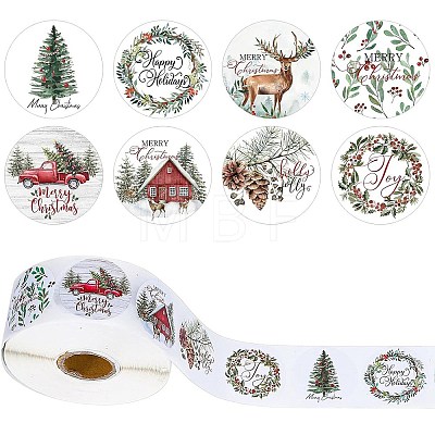 Christmas Paper Stickers STIC-P013-02B-1