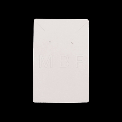 Rectangle Paper Earring Display Cards CDIS-D007-01F-1
