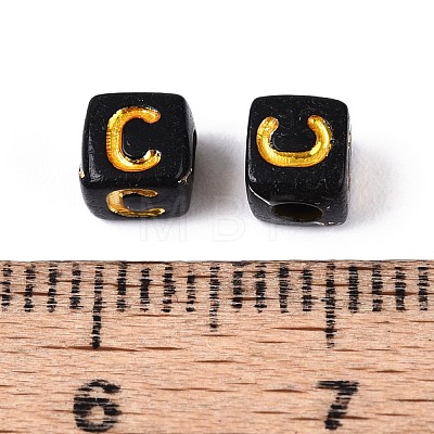 Opaque Acrylic Beads SACR-T035-20C-1