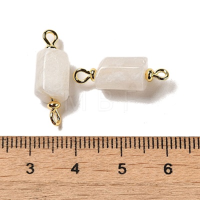 Natural Quartz Crystal Connector Charms FIND-C046-10C-G-1