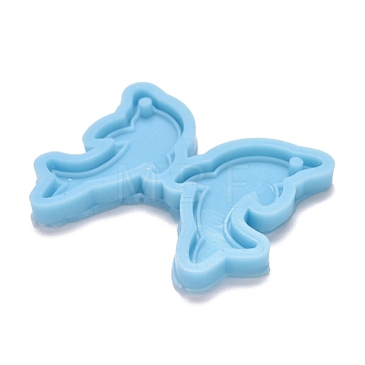 Dolphin Shape Pendant Silicone Molds DIY-M034-04-1