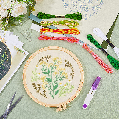 DIY Embroidery Kits For Beginner DIY-WH20011-73A-1