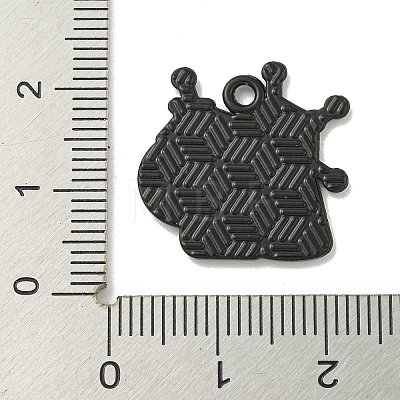 Chemistry Science Theme Alloy Enamel Pendants ENAM-I060-14D-1