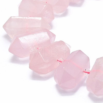 Natural Rose Quartz Beads Strands G-F715-035-1