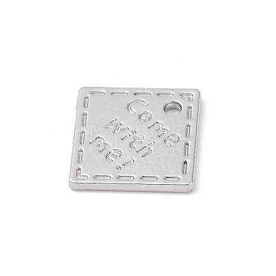 Rack Plating Alloy Pendants PALLOY-S038-04B-P-1