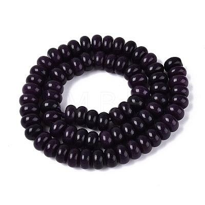 Natural White Jade Beads Strands G-Q613-01F-22-1