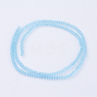 Glass Beads Strands GLAA-G045-B07-1