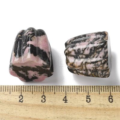 Natural Rhodonite Incense Burners G-C167-05B-1