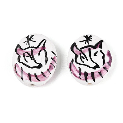 Handmade Porcelain Beads PORC-T134-06-1