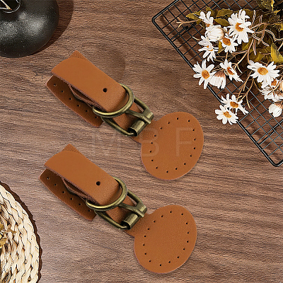 Cowhide Bag Snap Buckles DIY-WH20081-138B-1