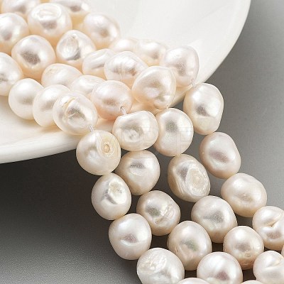 Natural Cultured Freshwater Pearl Beads Strands PEAR-P062-36A-1