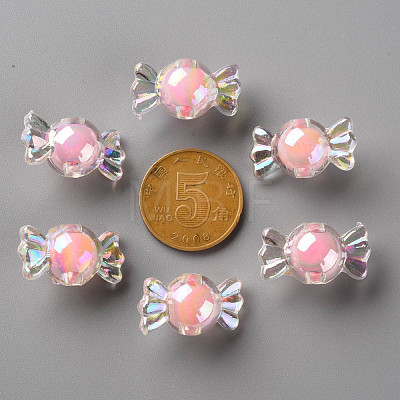 Transparent Acrylic Beads TACR-S152-13B-A01-1