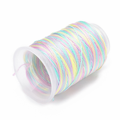 5 Rolls 12-Ply Segment Dyed Polyester Cords WCOR-P001-01B-022-1