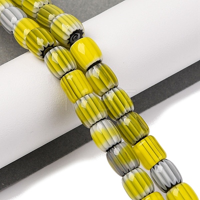 Handmade Lampwork Beads Strands LAMP-K041-01B-24-1