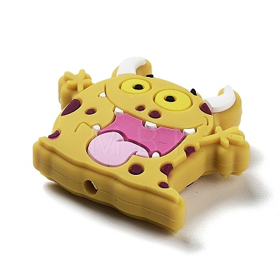 Little Monster Silicone Beads SIL-R014-02B-1