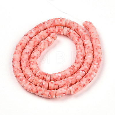 Handmade Polymer Clay Beads Strands CLAY-N008-010-212-1