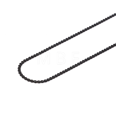 304 Stainless Steel Serpentine Chain Necklace for Men Women X-NJEW-G076-01C-EB-1