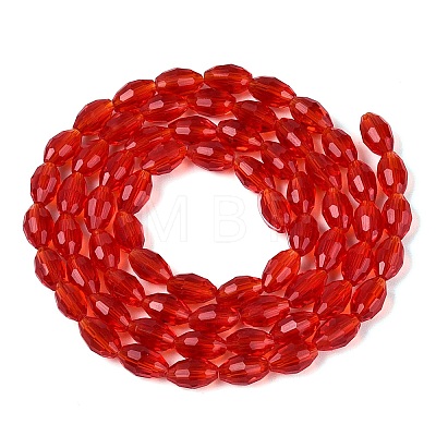 Transparent Glass Beads Strands GLAA-N071-01A-A05-1