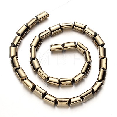 Electroplate Non-magnetic Synthetic Hematite Beads Strands G-F300-02-06-1